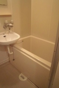 磨き上げられたユニットバス